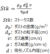 デービスの式・ストークス数